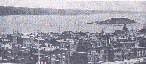 Halifax's business district, from Citadel Hill